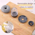 1 ~ 10PCs Geschirrspülbürste mit Seifenspender, automatische Seifenflüssigkeit, Topfbürste, Küchenreinigungsbürsten, Werkzeug