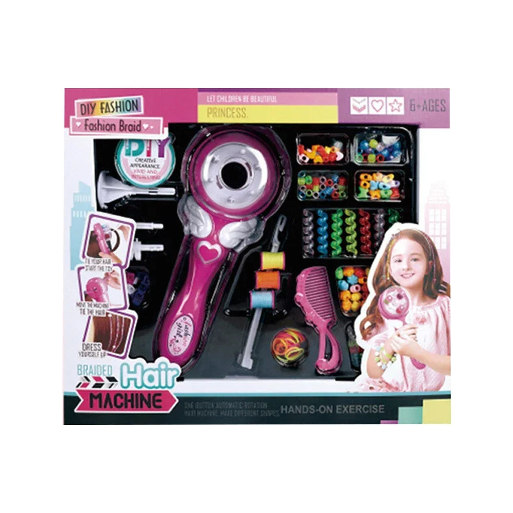 Kinder Mädchen Automatische Haar Flechter Elektrische Flechten Frisur Werkzeug Twist Gestrickte Maschine Geschenk Spielzeug Haar Styling Werkzeuge