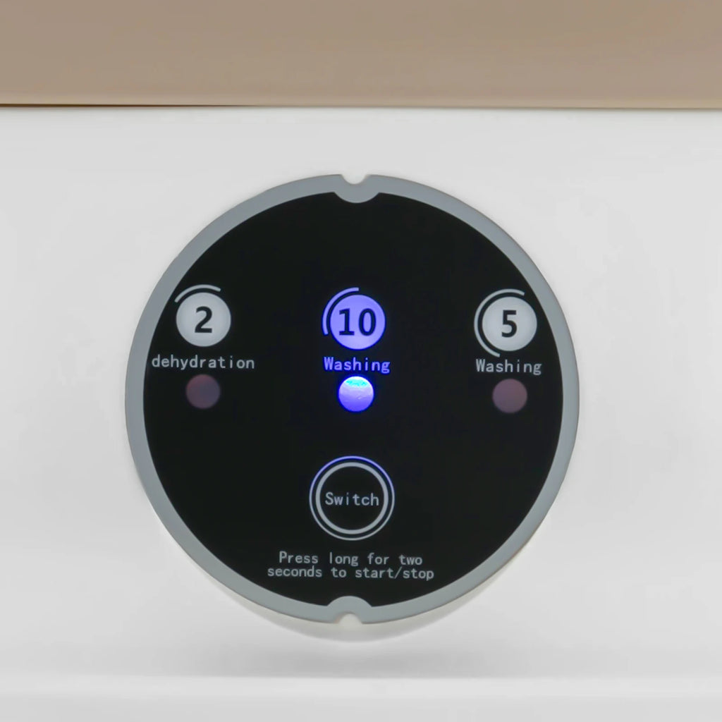 10L tragbare faltbare Waschmaschine Mini-Waschmaschine geeignet für Familien, Wohnungen, Schlafsäle und Wohnmobile