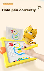 Magnetische Kugel-Zeichentafel für Kinder