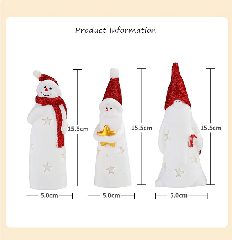 LED Weihnachten Nachtlicht Nette Santa Claus Schneemann Kinder Schlafzimmer Nacht Ornamente Für Urlaub Weihnachten Decora Nacht Lampe