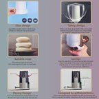 Schleifen Seife Box Bar Seife Grinder Solide Seife Bar Spender Container Wand Brecher Solide Seife Bar Schleifen Box Halter