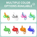 Multi-Color Beverage Can Opener Set with Protective Cover And Straw