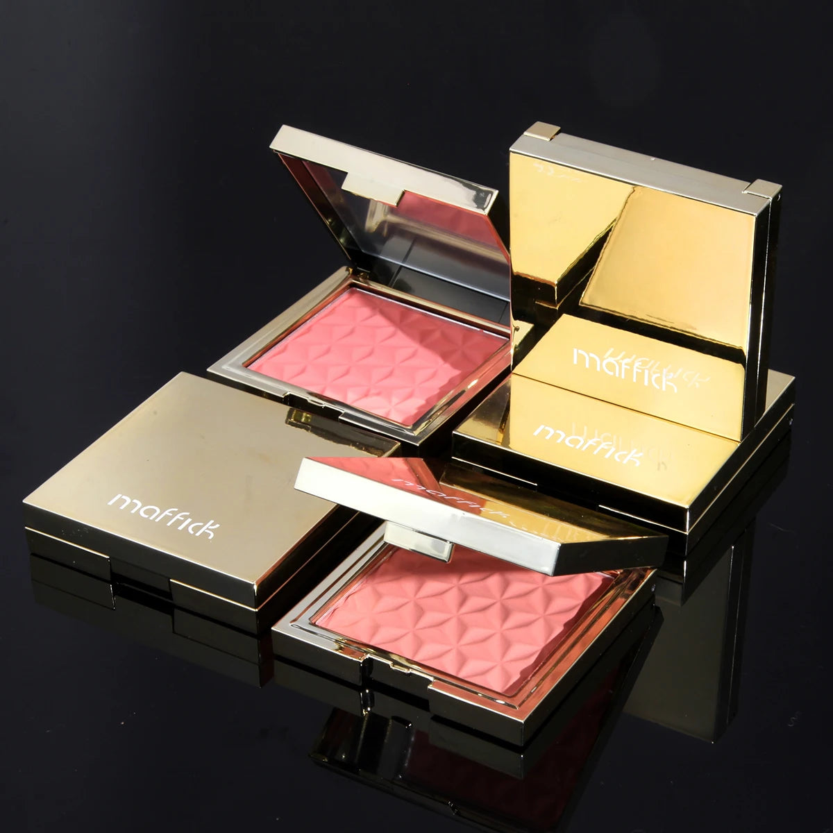 Gold Box Relief Rouge Nude Make-up Orange dauerhaft rosa Rouge Make-up Teller Make-up-Puder