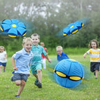 Verformbare fliegende Untertasse, Ball, magisches Entlüftungsspielzeug für Kinder, Outdoor/Indoor, Eltern-Kind-Fußdruckentlastung, Stress, Dekompressionsgeschenk