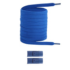 Neu ohne Krawatten, elastische Schnürsenkel, keine Krawatte, Schnürsenkel, Press-Lock-Schnürsenkel, Sneaker, Kinder und Erwachsene, 8 mm, verbreiterte flache Schnürsenkel für Schuhe