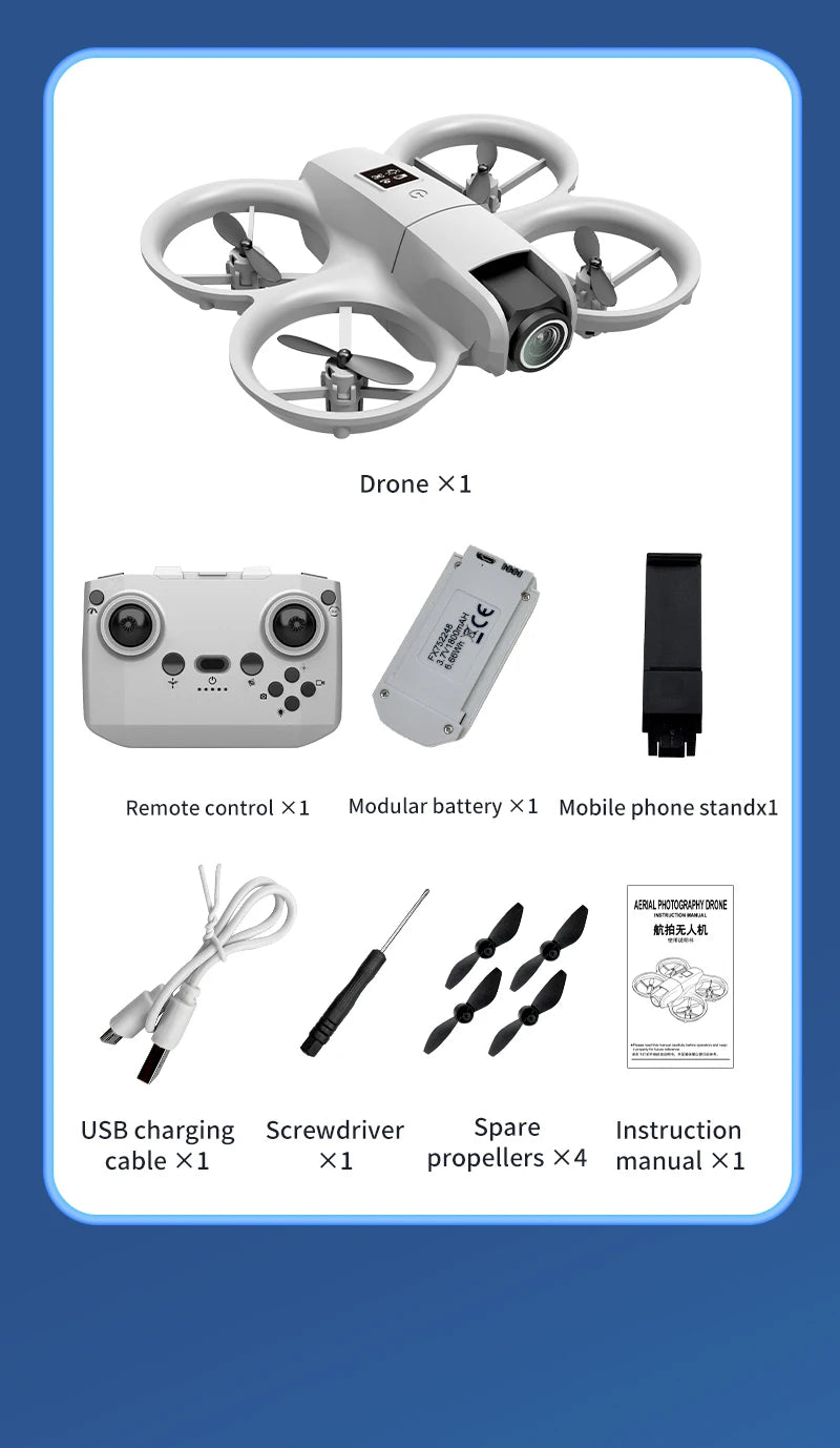 Neue H135 Mini Drohne WIFI FPV Hover Professionelle 4K Kamera Tasche Bunte Lichter Eders Rc Flugzeug Faltbare Quadcopter RC spielzeug Geschenke