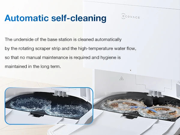 ECOVACS T30C Pro Omni GEN 2 Staubsaugerroboter, Kehren, 25.000 Pa, Staubsaugersammler, Heißluft-Trockenbodenreinigung, Haushaltsgeräte