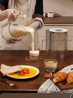 BALASHOV Multifunktions-Smoothie-Maker mit automatischer Sojamilcherhitzung, Eiswürfelrührfunktion und Saftzubereitung – Leiser Betrieb, Digitalanzeige