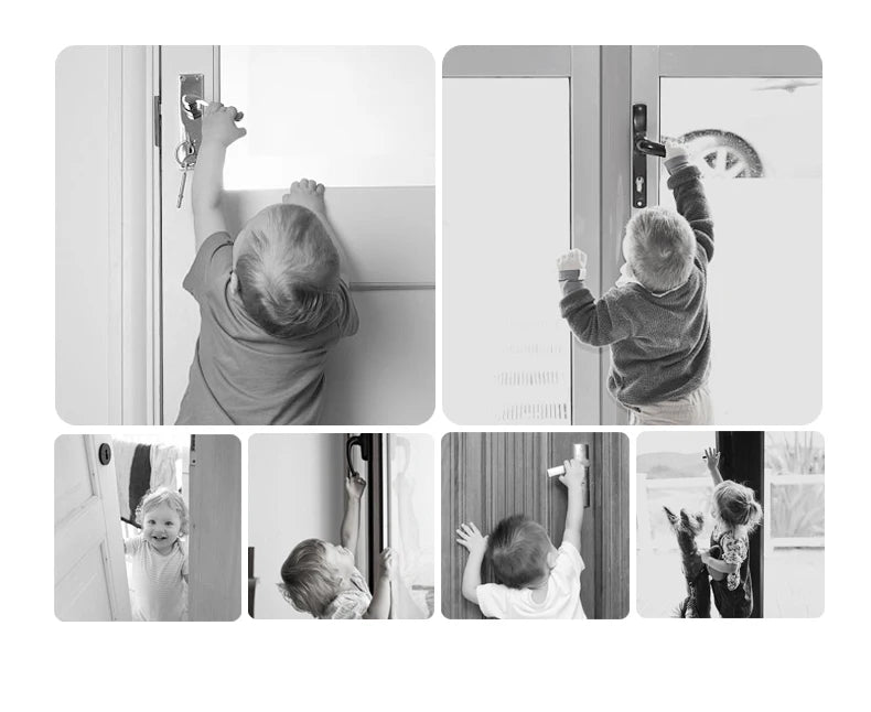 Home Universal Abs Schutz vorrichtung für Kinder einfach zu installieren Anti-Open-Griffs chlösser Tür hebels chloss Baby Sicherheits türen Schloss
