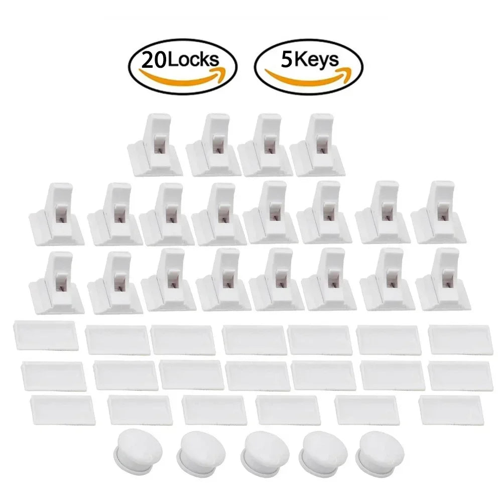 Magnetisches Baby-Sicherheits schloss Kinderschutz unsichtbare Schubladen verriegelung Schrank türschloss begrenzer Kinder sicherheit