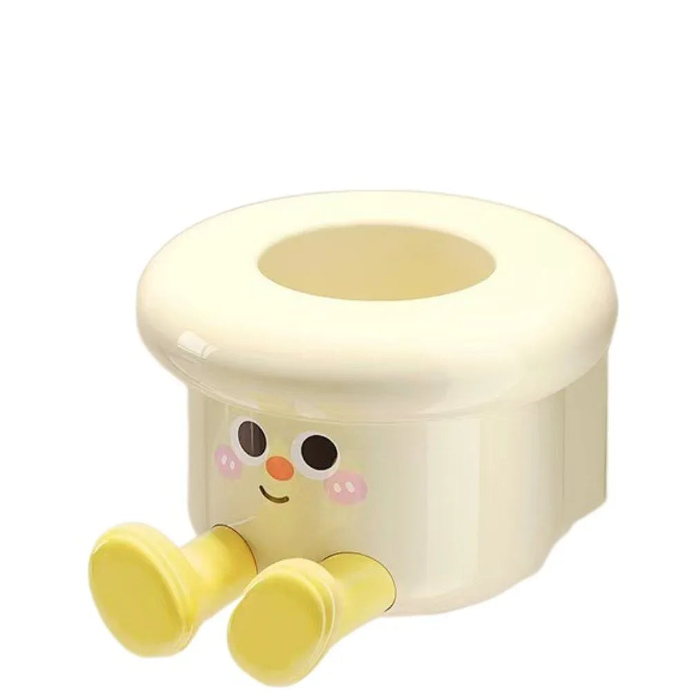 Magnetischer Zahnbürstenbecher mit Cartoon-Motiv zur Wandmontage – Aufbewahrungsständer für Zuhause, ohne Bohren, Zahnbürstenhalter für Badezimmer