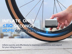 TB2 Mini Fahrradpumpe Reifenfüller 120PSI Max Akku Radfahren Fahrradzubehör Schrader Presta Ventil Winzige Pumpe