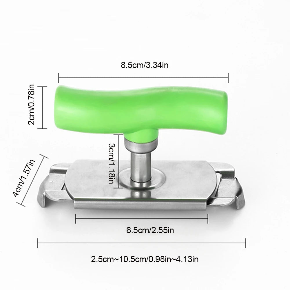 1/2pcs verstellbarer Multifunktions-Flaschen verschluss öffner Edelstahl deckel vom Glas öffner Schraube Dosenöffner für Küchengeräte