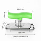 1/2pcs verstellbarer Multifunktions-Flaschen verschluss öffner Edelstahl deckel vom Glas öffner Schraube Dosenöffner für Küchengeräte