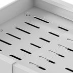 Schubladen-Schrank-Organizer ausziehbare ausziehbare Gleitschiene aus Kohlenstoffstahl unter der Spüle, Aufbewahrungsregal für Küchenschrank