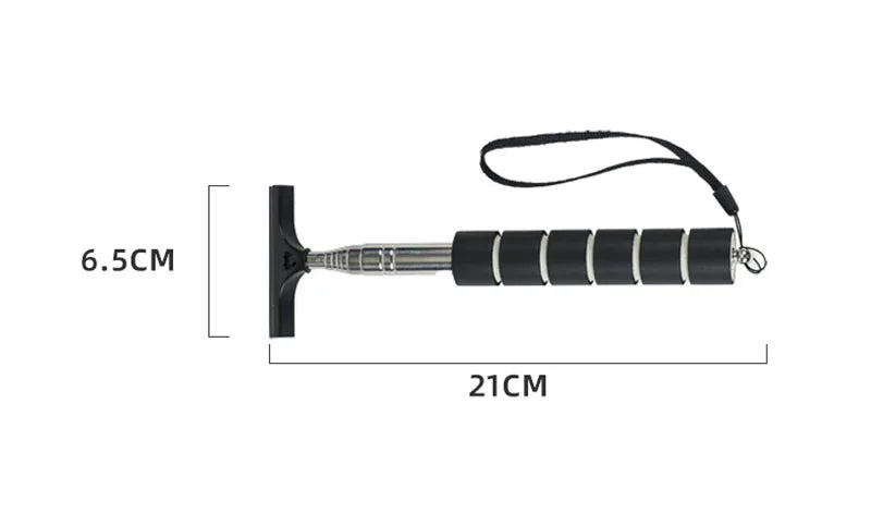 Auto Rückspiegel Wischer Reinigung Werkzeug Auto Glas Nebel Reiniger Schaber Auto Zubehör Griff Teleskop Fenster Reinigung Pinsel