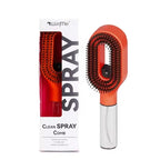 2-in-1 Haarkamm mit Sprühflasche – Kopfhautmassage & Styling | Nass & Trocken