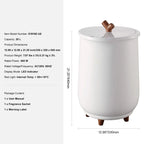 SucceBuy Handtuchwärmer, 20 l, großer Handtuchwärmer, Eimer mit LED-Bildschirm, automatische Abschaltung, Kindersicherung, 4-stufige Wärmezeit einstellbar