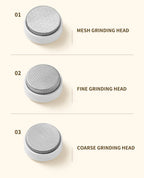 HOMEFISH Elektrischer Fußschleifer, automatisches Hornhautentfernungsgerät für die Fußpflege