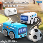 Smart RC Magic Mini Bus, Intelligente Fernbedienung, Geste Sensing Induktion, Folgen Cartoon, Auto Animation, Fahrzeug Spielzeug, Kinder Geschenk