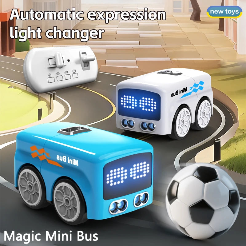 Smart RC Magic Mini Bus, Intelligente Fernbedienung, Geste Sensing Induktion, Folgen Cartoon, Auto Animation, Fahrzeug Spielzeug, Kinder Geschenk