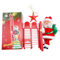 Elektrische Santa Claus Weihnachten Dekoration Klettern Leitern Klettern Perlen Klettern Kamin Weihnachten Geschenk Dekoration Hause Ornament
