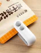 Mini-Heißbeutel-Versiegelungsmaschine, Paketversiegelungsbeutel, Kunststoff-Lebensmittelversiegelungsclip-Tasche, Handversiegelung, Lebensmittelverpackung, Heißsiegelgerät