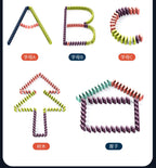 Automatische Verlegung Domino Zug Elektrische Auto Ziegel Blöcke Kits Kreative Spiele Intelligenz Pädagogisches DIY Spielzeug Kinder Geburtstag Geschenk