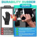 2 Stück rutschfeste Griffpolster aus Silikon fürs Fitnessstudio – Ergonomische Handschützer mit hochdichtem, strukturiertem Design