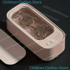 Machine de nettoyage de lunettes à ultrasons 45 kHz, nettoyeur de bijoux à ultrasons haute fréquence pour bijoux