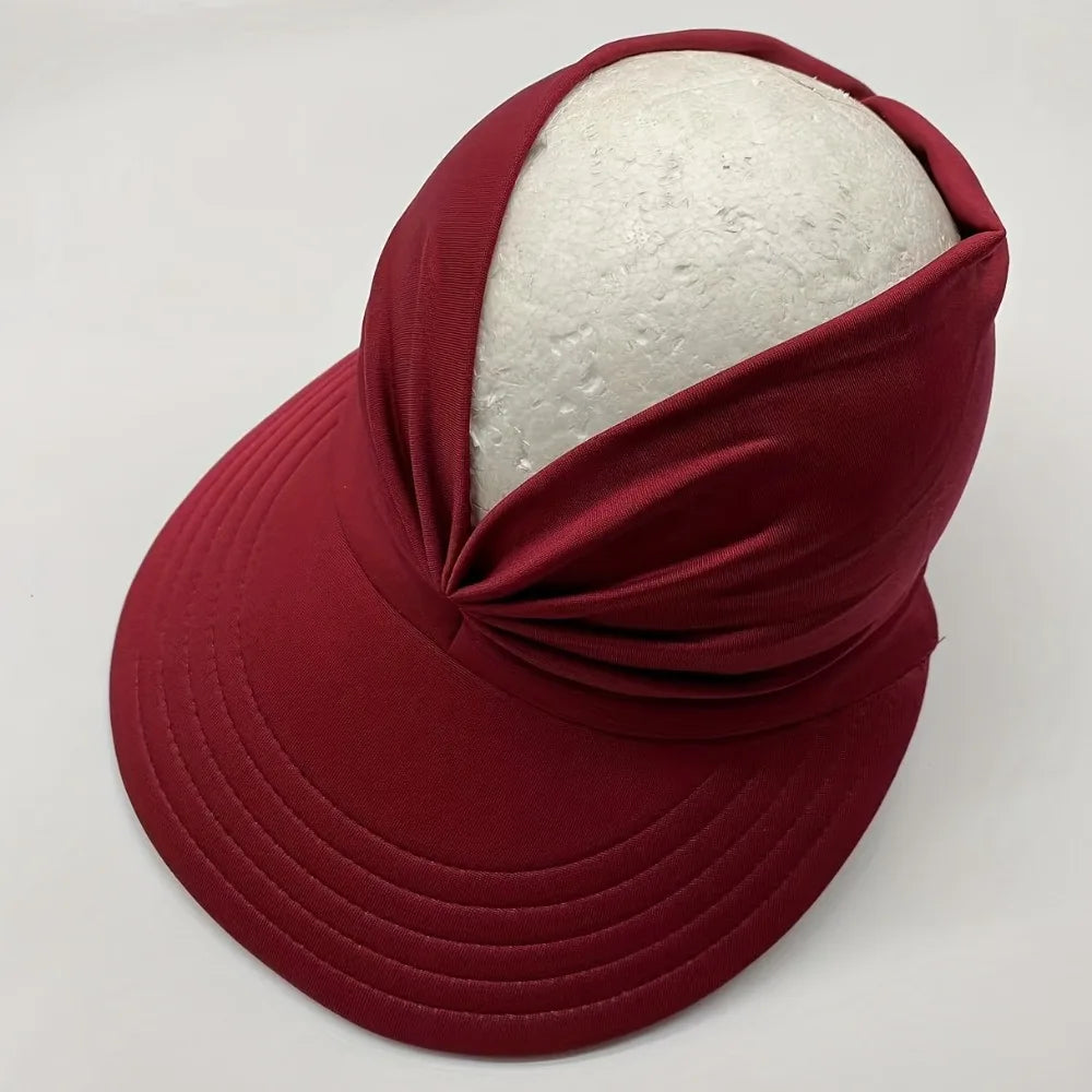 Damen Sonnenblende – Leichter Sommerhut für Strand, Reisen & Outdoor