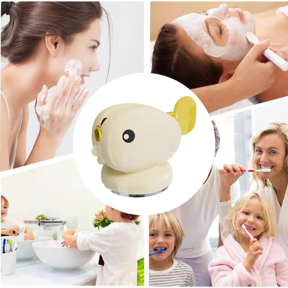 Zahnpasta Roller Squeezer Werkzeug Zahnpasta Spender Tube Squeezer Whale Rolling Zahnpasta Squeezer Saugnapf Zahnpasta