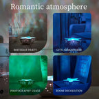 Seestern LED Tisch Lampe Aurora Projektor Lampe Starry Sky Nordlicht Nacht Lampen Schlafzimmer Dekoration Atmosphäre Nacht Licht