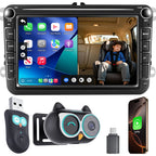 OTTOCAST Cabin Care – Kabelloser CarPlay-Adapter mit 1080P Babykamera & Nachtsicht