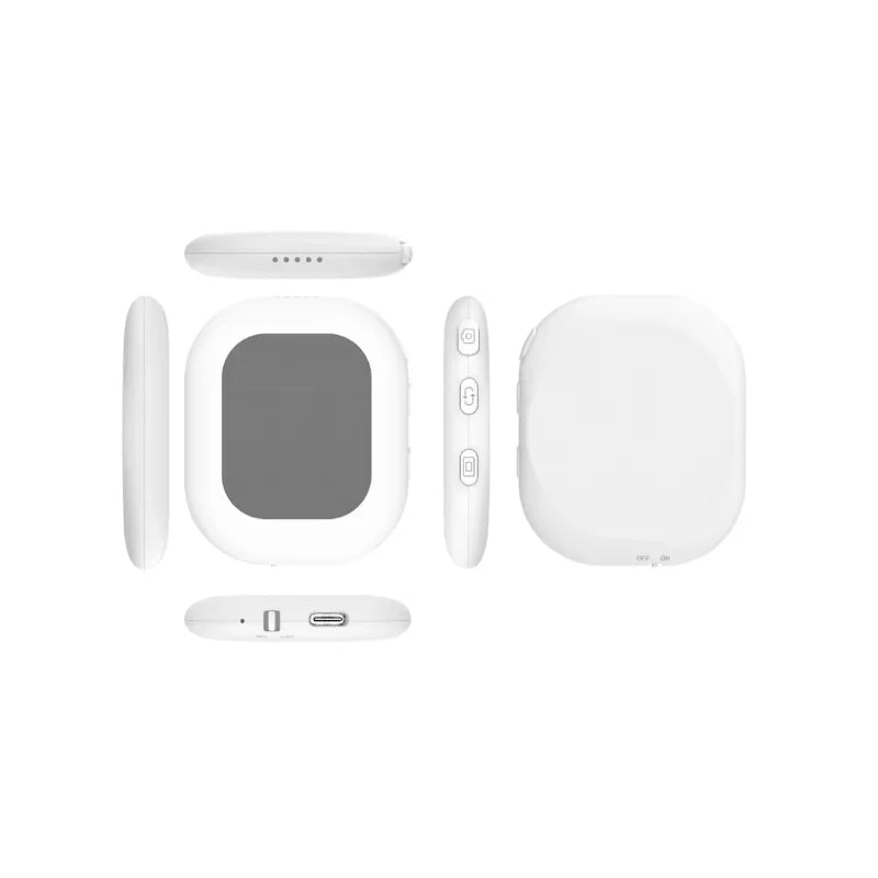 Luxuglow Mini Selfie-Monitor – Kabellos, Magnetisch, 2" HD, WiFi, Bluetooth, 4 Farben