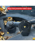 Auto Wischer Loch Schutzhülle, Scheibenwischer Schutz Abdeckung, Universal Staubdichte Abdeckung, Blattsichere Wischer Basis Staub Abdeckung