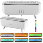 300 ml dynamischer tanzender Quallen-Luftbefeuchter, 5 Düsen, bunte Beleuchtung, Aromatherapie-Diffusor, 2 Nebelmodi für das Heimbüro