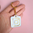 Benutzer definierte QR-Code Schlüsselbund