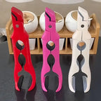 🍄 3-in-1-Schüsselclip gegen Verbrühungen, rutschfeste Küchentellerzange, hitzebeständiger Tablettheber für gedämpfte Schüssel