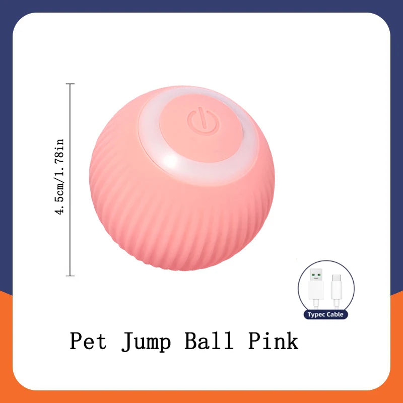 Intelligenter Hundespielzeugball, elektronisch, interaktiv, Haustierspielzeug, beweglicher Ball, USB, automatisch bewegend, springend, für Welpen, Weihnachtsgeschenk, Katzenprodukt