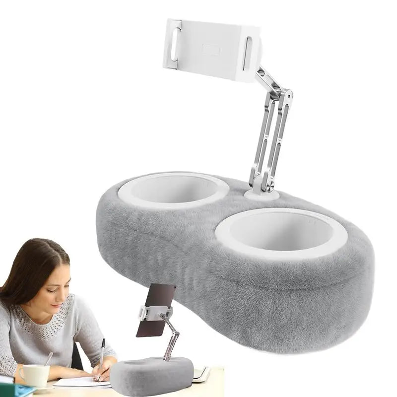 Tablet-Kissenständer, faltbar, tragbar, flexibel, für Telefone, Medienhalter, mehrere Winkel verstellbar, zum Lesen, Tablet-Kissenständer