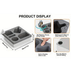 1 stücke Silikon Sofa Tasse Halter Tablett Tragbare Strand Camping Snack Lagerung Organizer Nicht-Slip Wiederverwendbare Couch Armlehne Zubehör