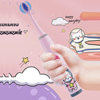 Kinder-Reinigungs bürste für weiches Haar (Batterie nicht einges ch lossen)