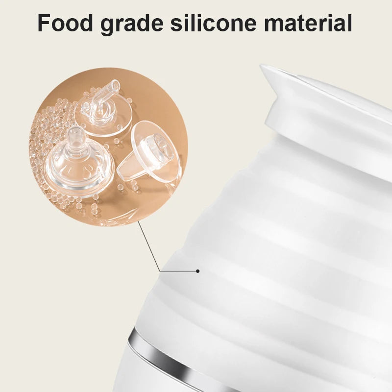 110V/220V Reise Camping Tragbare Faltbare Silikon Wasserkocher Kochendem Heißes Wasser Wärmedämmung Heizung Kessel Teekanne