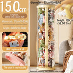 Transparente Puppe Lagerung Box Plüsch Spielzeug Organisation Spielzeug Lagerung Rohr DIY Zipper Bins Kind Weihnachten Geschenk kinder Spielzeug Organizer