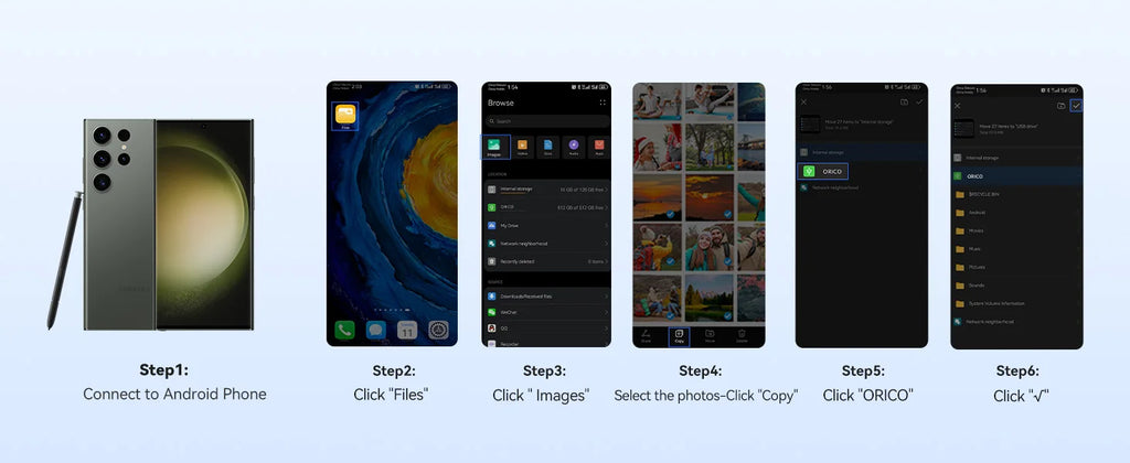ORICO Magnetische externe SSD für iPhone 17 16 15 14 13 Pro/Max 2000 MB/s 4K 120Kz ProRes HDR Record USB 3.2 Gen 2x2 tragbare SSD