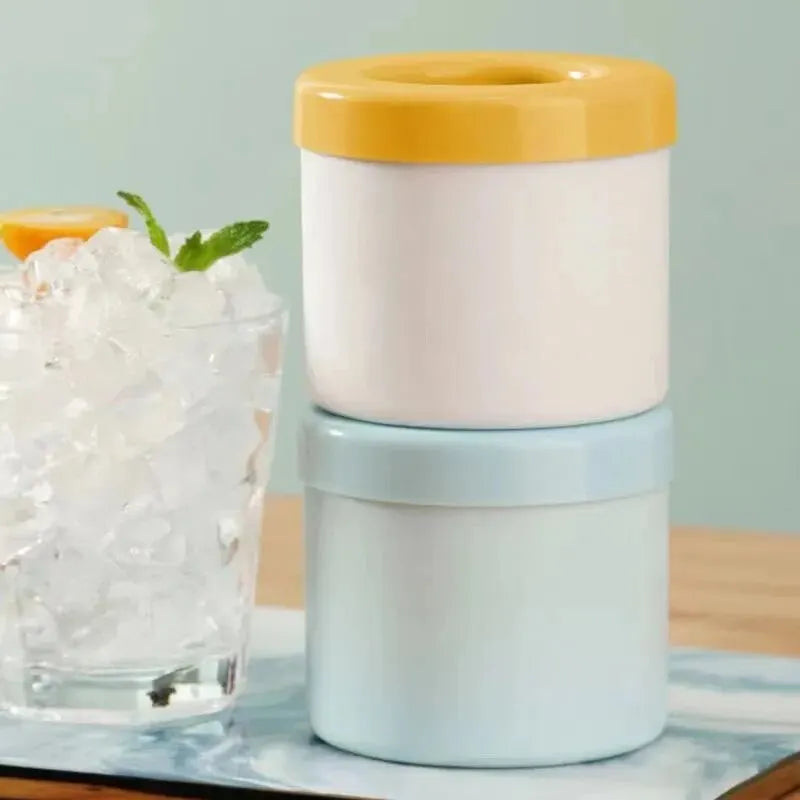 Silikon-Eiswürfelform, runder Eiskübel, Sommer, selbstgemacht, DIY, Kühlschrank, Einfrieren, Eismaschine, kreative Eiswürfelform, Barzubehör