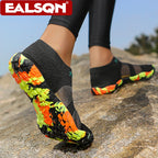 Women's Quick Drying Water Swimming Shoes Barefoot Beach Lightweight Upstream Aqua Shoes Indoor Fitness Yoga Sneakers