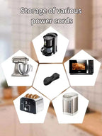 Kabel-Organizer, Aufbewahrung und Organisation von Datenkabeln, Organisation des Büro-Desktops, Kabelclip, Kabelmanagement und Befestigungsvorrichtung